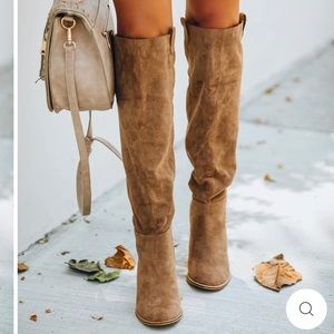 VICI collection Saint Slouch Boot - Camel - 8